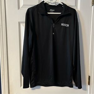 Black “Hooch” Quarter Zip Paragon Brand size M